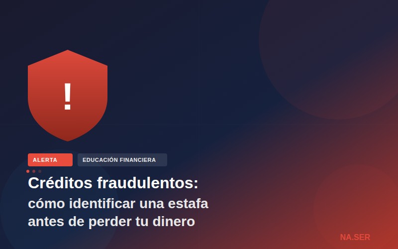 Créditos fraudulentos: cómo identificar una estafa antes de que te quiten tu dinero o tus datos